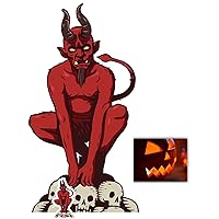 Fan Pack - The Devil sat on Skulls Lifesize and Mini Cardboard Cutout/Standup - Includes 8x10 Star Photo