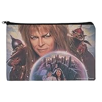 GRAPHICS & MORE Labyrinth Crystal Ball Goblin King Jareth David Bowie Makeup Cosmetic Bag Organizer Pouch