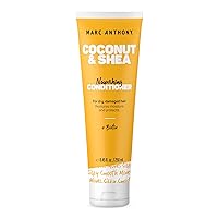 Volumizing Conditioner with Coconut Oil & Shea Butter - Nourishing & Hydrating Haircare with Biotin for Dry & Damaged Hair - Restore Moisture & Protects Hair - Paraben & Sulfate Free