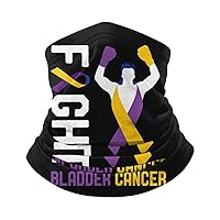 Bladder Cancer Awareness Neck Warmer Headwear Face Scarf Mask Balaclava