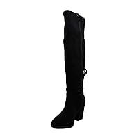 Brinley Co. Womens Regular, Wide Calf, Extra Wide Calf Knee-High Heeled Boot
