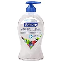 Softsoap Antibacterial Hand Soap With Moisturizers White Tea & Berry Fusion - 11.25 oz, Pack of 5