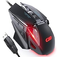 C300 Gaming-Mouse, Mouse for Laptop-Wired, Computer-Mouse for Laptop, Ergonomic-Mouse-Wired, Mouse-Gaming-Wired, Pc-Gaming-Mice-Wired, Wired-Mouse for Laptop, Wired-Mouse for Mac, Wired Mouse-Gaming