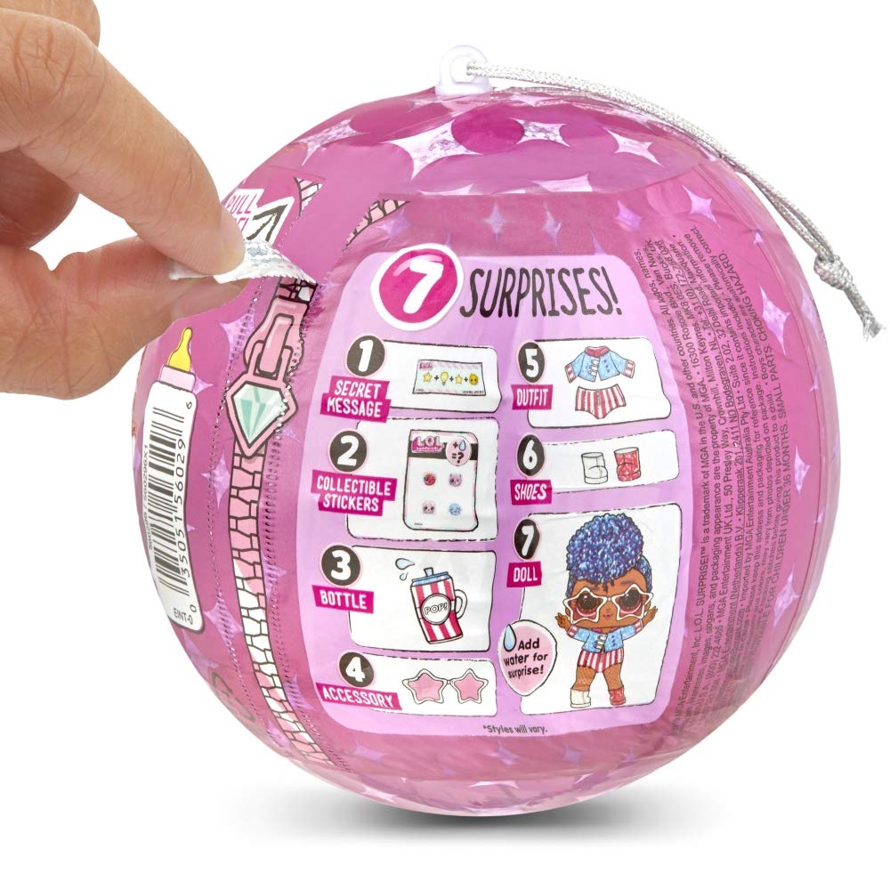 L.O.L. Surprise Sparkle Series 1 Ball with 7 Sweets Assorted Models