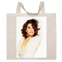 Gina Gershon - Cotton Photo Canvas Grocery Tote Bag #G235742