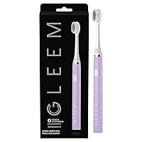 GLEEM Battery Powered Electric Toothbrush, Lavender