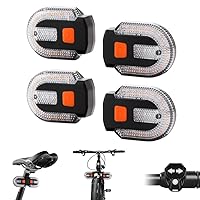 TEGUANGMEI Bike Tail Light with Turn Signal, Split Bicycle Rear Lights Wireless Remote Control USB Rechargeable Turn Signal Bike Taillights for Cycling, Cyclist Safety Warning Bike Light 5 Mode