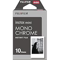 Fujifilm Instax Mini Instant Film Monochrome 3-Pack Bundle Set, Mono Chrome (10 x 3 = 30) # 337556 for Mini 90 8 70 7s 50s 25 300 Camera SP-1 Printer
