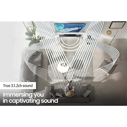 Samsung |HW-Q600A | 3.1.2ch | Soundbar | w/Dolby Atmos/DTS:X | 2021