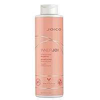 Joico InnerJoi Strengthen Shampoo | For Damaged, Color-Treated Hair | Sulfate & Paraben Free | Naturally-Derived Vegan Formula