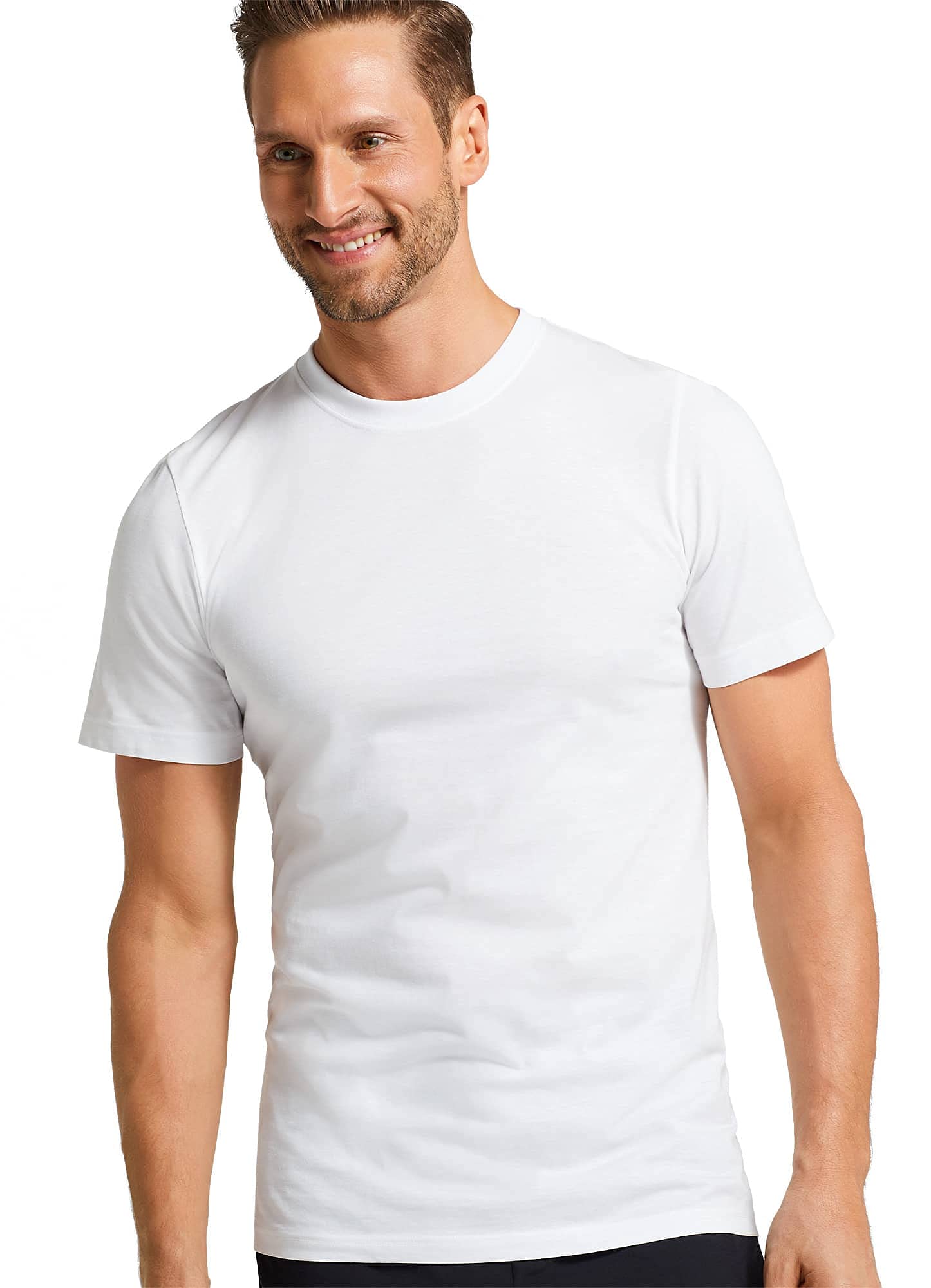 Jockey Men's Undershirt Tall Man Classic Crew Neck - 2 Pack