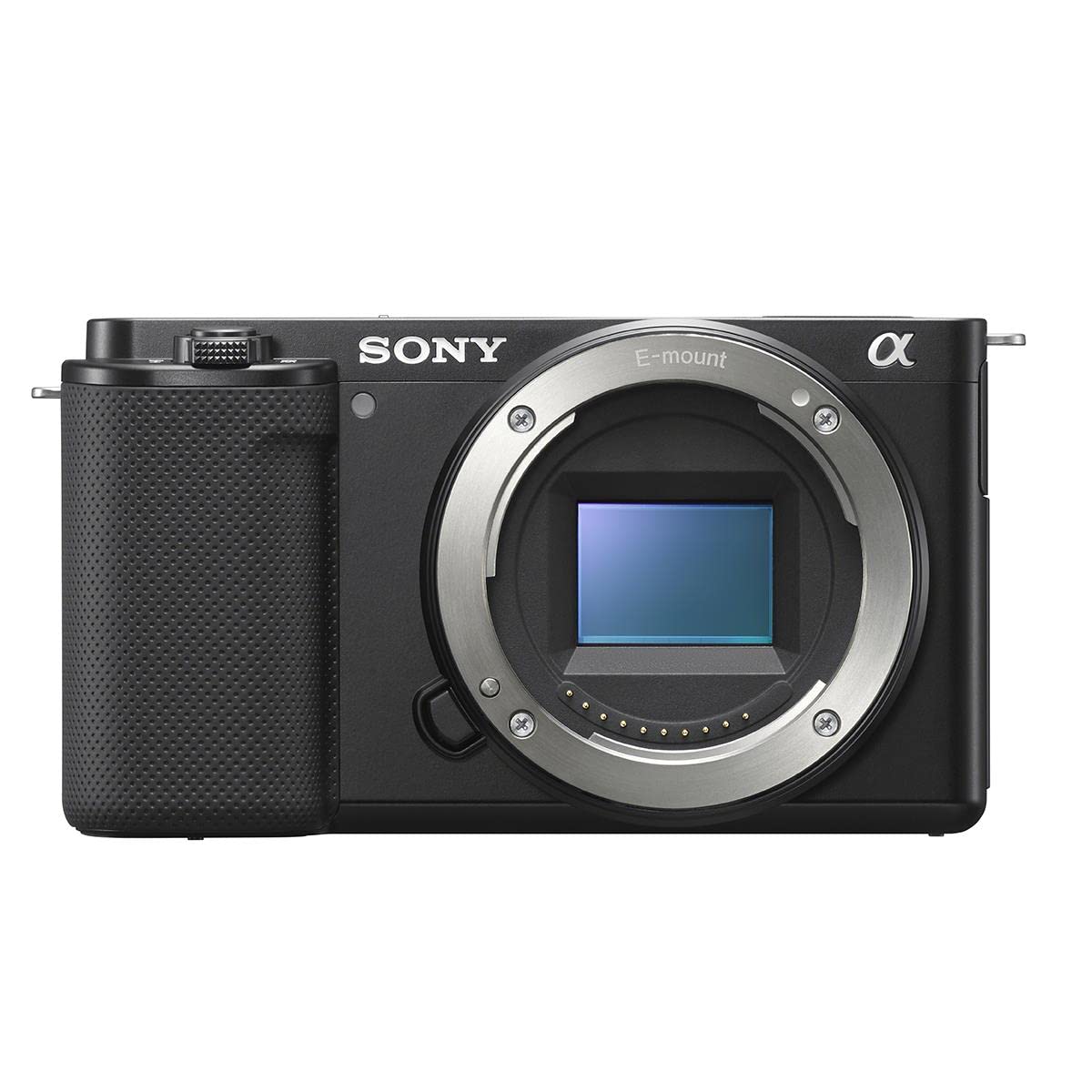 Sony ZV-E10 Mirrorless Camera, Black Bundle with Corel PC Photo & Video Editing Software Suite, 32GB SD Card, Shoulder Bag