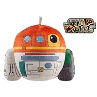 STAR WARS Cuutopia Plush 5-inch Toy, Rounded Soft Pillow Doll Inspired with Bonus Sticker (Chopper C1-10P)