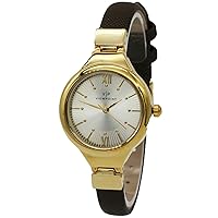 Timex Women's Viewpoint 30mm| Brown Faux Leather Strap| Watch CC3D83500