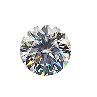 SI Clarity Moissanite Diamond 3.5 Ct to 4.5 Ct Loose Moissanite White Round Brilliant Cut Moissanite GHI Color