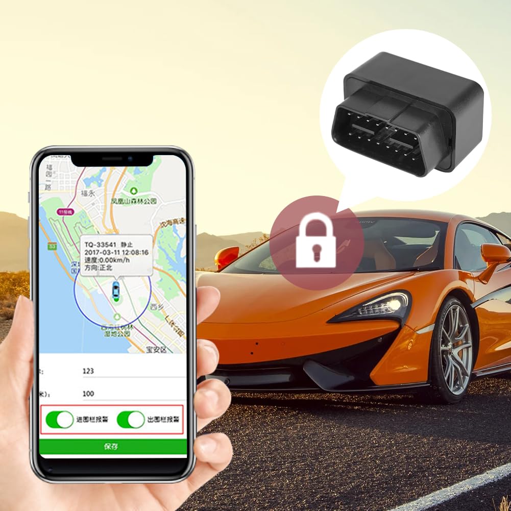 YuYue Electronic OBD-II GPS Trackers for Vehicles Plug-in Tracker for Fleet, Vehicles, Valuables, Cars. Real Time 4G LTE GPS Tracker for Cars and Trucks Hidden Portable Locator Tracking Device