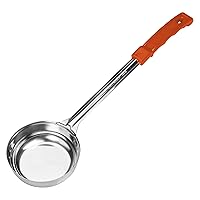 Winco FPSN-8 Portioning Spoon, 8 Ounce, Orange