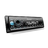 Pioneer MVH-S522BS Bluetooth Car Stereo with USB/AUX Inputs, Pioneer Smart Sync, and Hands-Free Calling for Enhanced In-Car Audio Experience