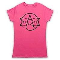 Women's Atomic Whirl Atheist Symbol T-Shirt