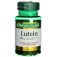 Nature's Bounty Lutein -- 20 mg - 40 Softgels