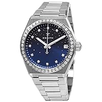 Zenith Defy Midnight Blue Diamond Ladies Watch 16.9200.670/01.MI001