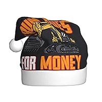 I Run Hoes For Money 1 Christmas Hat Man'S Women'S Elf Hat Unisex Beanie For New Year Party Hats