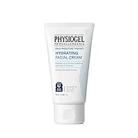 Hydrating Facial Cream Moisturizer - Provides 72 hrs of Hydration for Normal to Dry Sensitive Skin - Fragrance Free - Strengthens Skin Barrier, Dermatologically Tested - Ceramide, Squalane