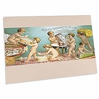 3dRose Ayers Cathartic Pills Family Medicine Babies Packing... - Desk Pad Place Mats (dpd-169862-1)