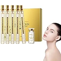 Instalift Korean Protein Thread Lifting Set, Soluble Protein Thread and Nano Gold Essence Combination, Gold Face Serum Active Collagen Silk Thread (1Set)