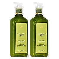 Eucalyptus Spearmint Hand Soap, Cleansing Gel, 8 Fl Oz (Pack of 2) (Eucalyptus Spearmint)