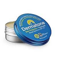 Dermatone Classic Tin | All-In-One Sun, Wind, Chapping, and Frostbite Protection | Face and Lip Balm Tin | Sun Protection SPF 23 Face Sunscreen | Moisturizing Skin Balm | Heals and Repairs | 0.5oz