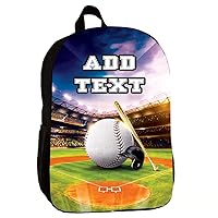 Baseball Sports Personalized Backpack 14