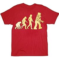 The Big Bang Theory Robot Evolution T-Shirt Tee