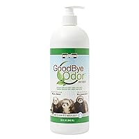 Goodbye Odor Natural Deodorizing Water Supplement with Natural Antioxidants, for Ferrets and Small Animals, 32 oz