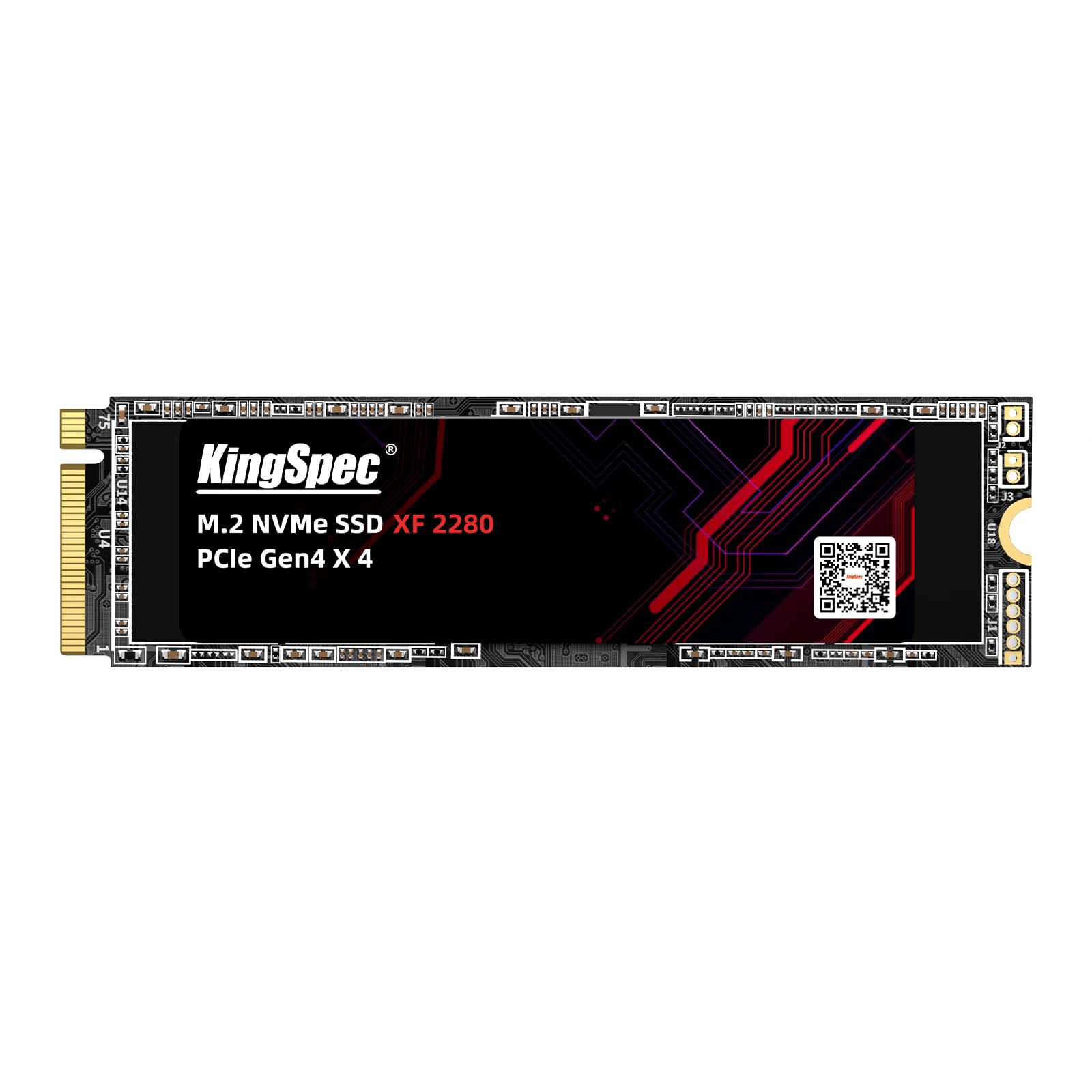 KingSpec 512GB PS5 SSD, M.2 NVMe Gen 4x4 SSD - Up to 4800 MB/s Sequential Read, Internal PCIe 2280 SSD with 3D NAND TLC Flash, Compatible with Desktop/Laptop/Playstation 5 Consoles