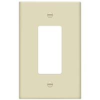 ENERLITES Decorator Light Switch or Receptacle Outlet Wall Plate, Gloss Finish, Over-Size 1-Gang 5.5