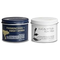 Foot Healing Cream – Intensive Moisture and Healing, Foot Care and Body, Skin Soothing Cream - Eczema, Ringworm, Dry, Chaffed Skin, Nail - Tea Tree with Eucalyptus, Frankincense and Sweet Myrrh