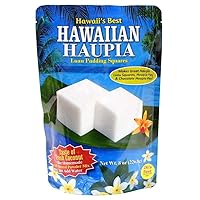 Kauai Tropical Syrup Hawaiian Haupia Luau Pudding Squares, 8 Ounce