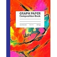 Graph Paper Composition Notebook: AI Art Alexej von Jawlensky Grid Paper Notebook, Quad Ruled 4x4, 200 Sheets (Large, 8.5x11), Grid Paper Perfect for Engineering, Developer, Math and Science Students