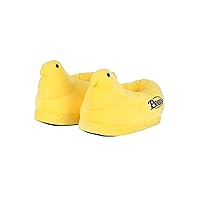 Fun Costumes Yellow Peeps Easter Slippers for Adults, Peeps Marshmallow Chicks Slippers for Men & Women | Easter Basket Stuffers