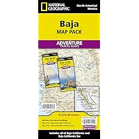 Baja [Map Pack Bundle] (National Geographic Adventure Map)