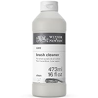 Winsor & Newton Brush Cleaner & Restorer, 16.0-oz Bottle