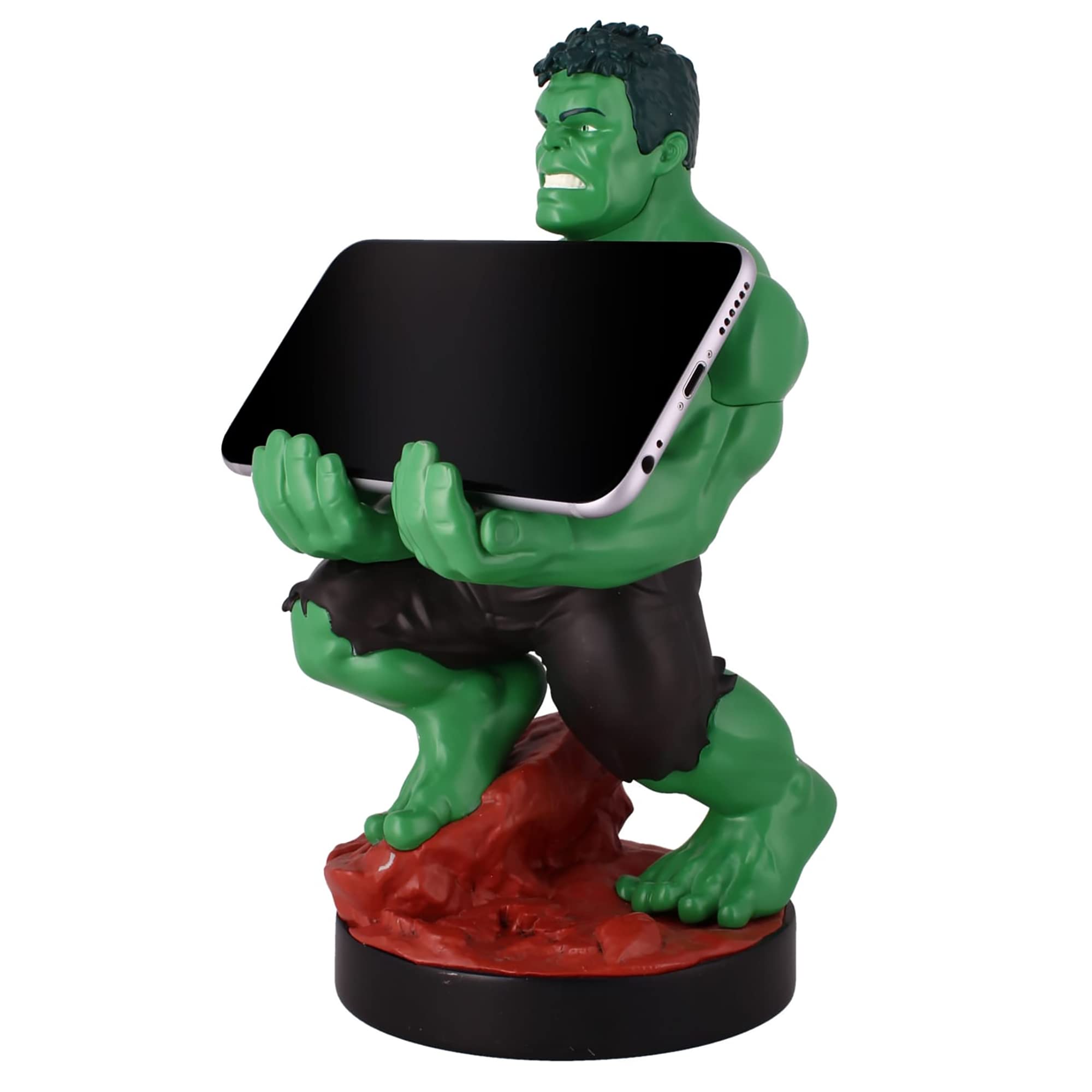 Exquisite Gaming Cable Guys: Marvel Avengers Hulk Phone Stand & Controller Holder - Officially Licenced Figure