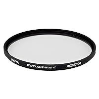 Hoya Evo Antistatic Protector Filter - 62mm - Dust/Stain/Water Repellent, Low-Profile Filter Frame