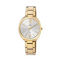 new Habana Womens Analog Quartz Watch with Stainless Steel Gold Plated Bracelet RA420202