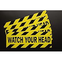 Watch Your Head Sticker Vinyl Decal (4 Pack) 8