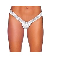 Women's Lace & Lycra V Front Thong