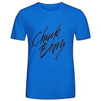 Chuck Berry Box Set T Shirt Men Blue