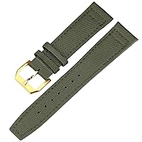 Watch Band For IWC PILOT WATCHES PORTUGIESER Men Insurance Clasp Strap Watch Accessories Nylon Leather Watch Bracelet Chain
