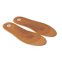 Premium Acupressure & Reflexology Massage Insole - Large UK9-11 / EU43-45/28-30cm. Technical Insoles for Pain Relief, Recovery, Natural Drug-Free Approach to Health & Wellbeing.